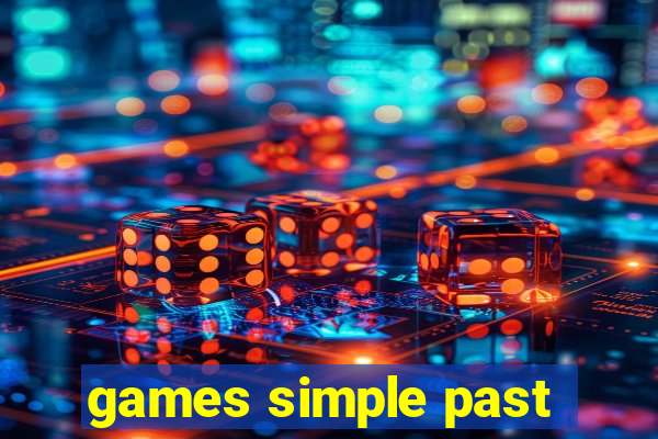 games simple past